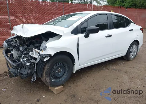 2024 Nissan Versa 1.6 S z USA, uszkodzony, nr VIN 3N1CN8DV6RL879039